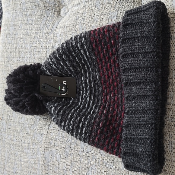 URBAN PIPELINE YOUNG MENS GRAY WINTER BEANIE HAT ONE SIZE FITS MOST - Picture 1 of 10